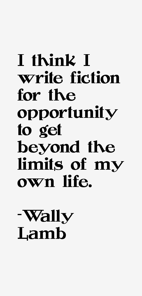 Wally Lamb Quotes