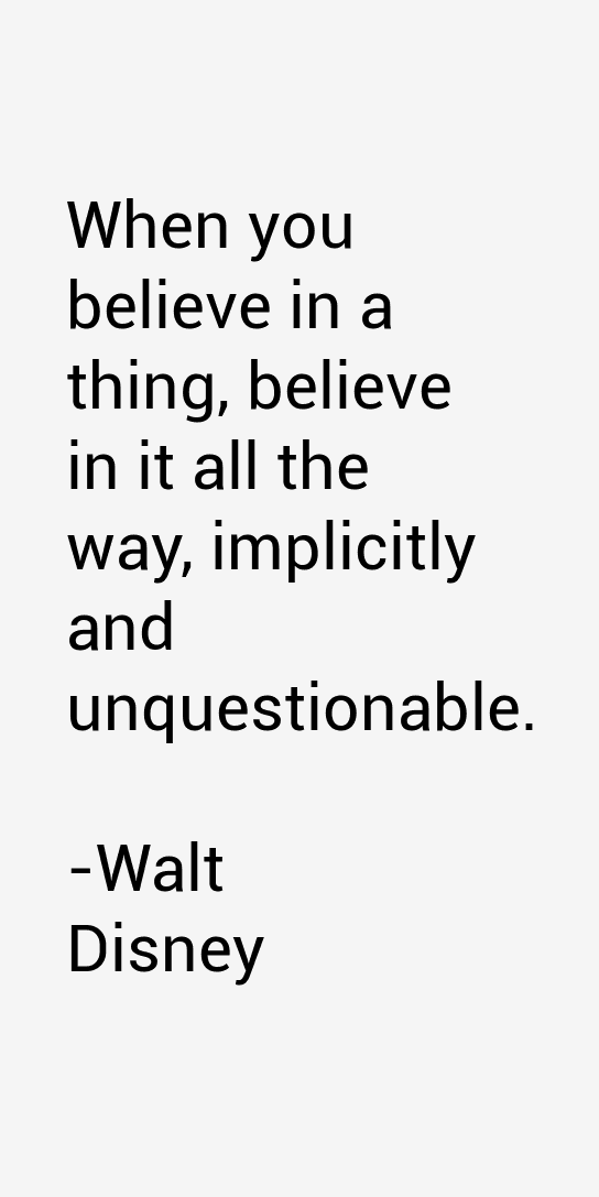 Walt Disney Quotes