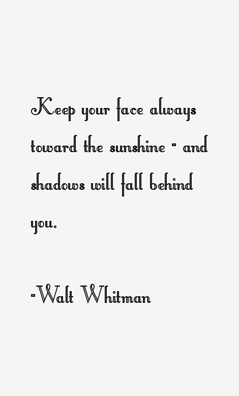 Walt Whitman Quotes