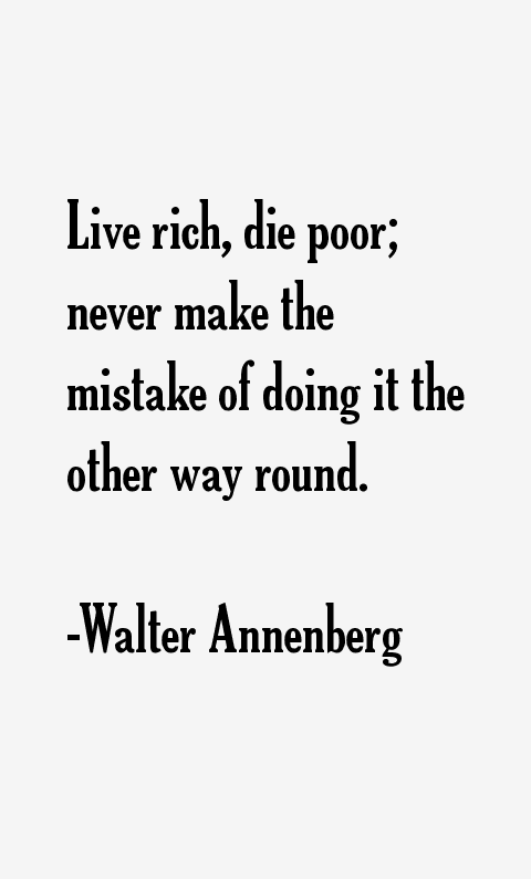 Walter Annenberg Quotes