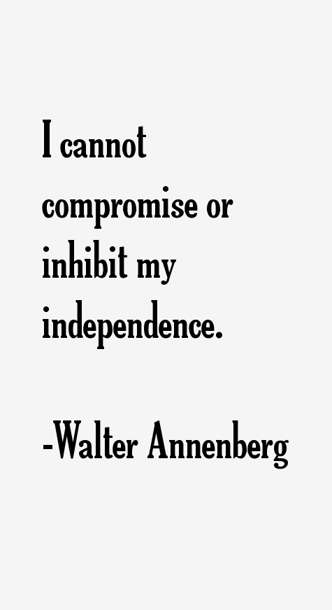 Walter Annenberg Quotes