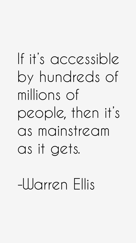Warren Ellis Quotes