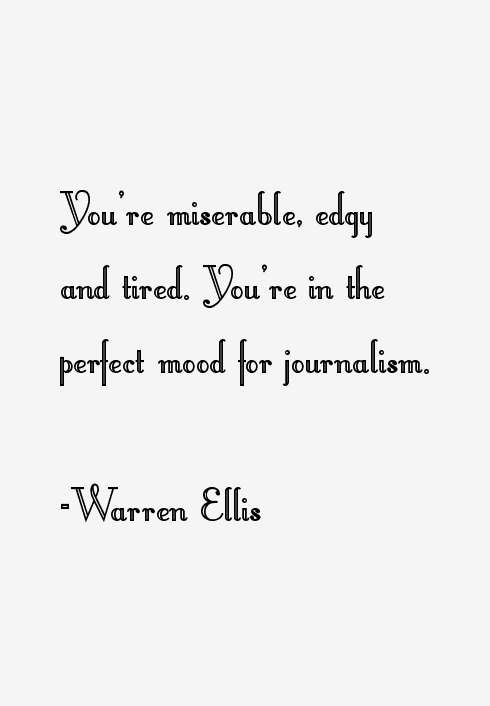 Warren Ellis Quotes