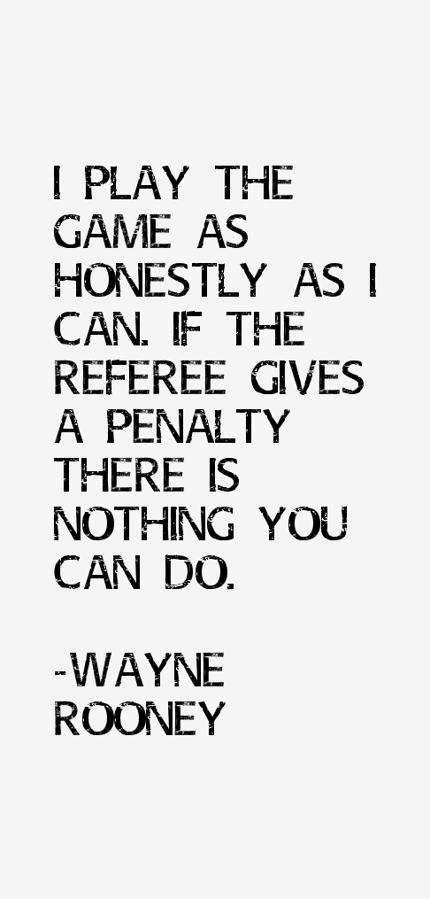 Wayne Rooney Quotes