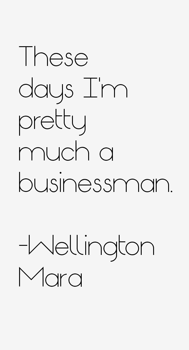 Wellington Mara Quotes