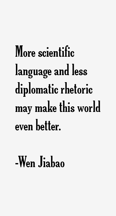 Wen Jiabao Quotes