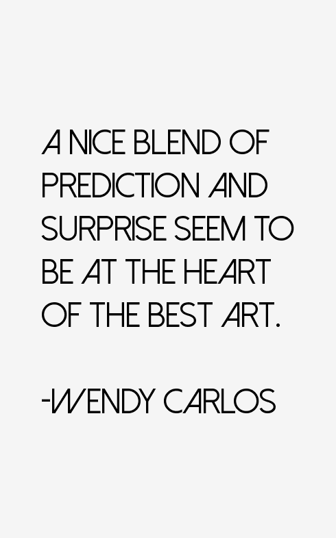Wendy Carlos Quotes