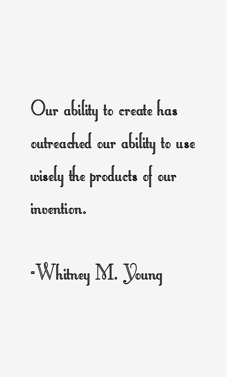 Whitney M. Young Quotes