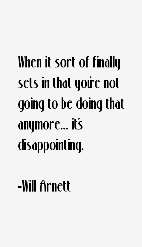 Will Arnett Quotes