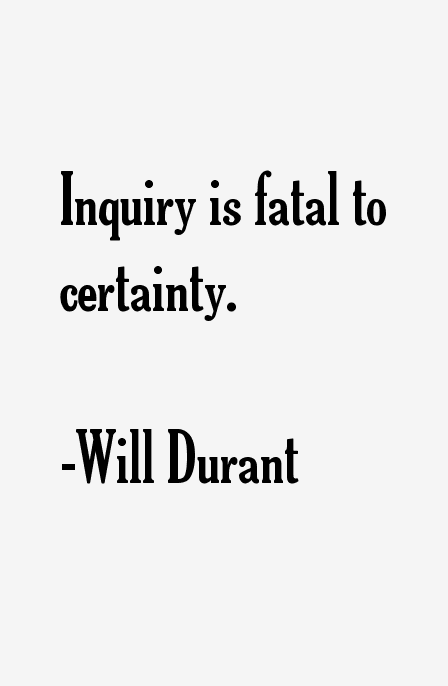 Will Durant Quotes