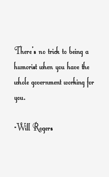 Will Rogers Quotes
