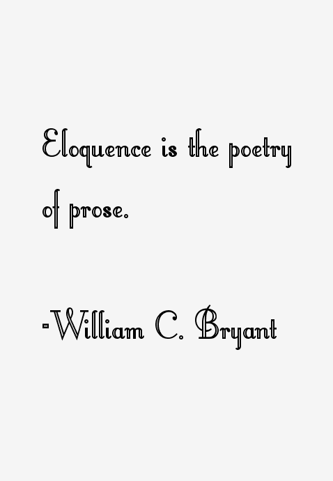 William C. Bryant Quotes