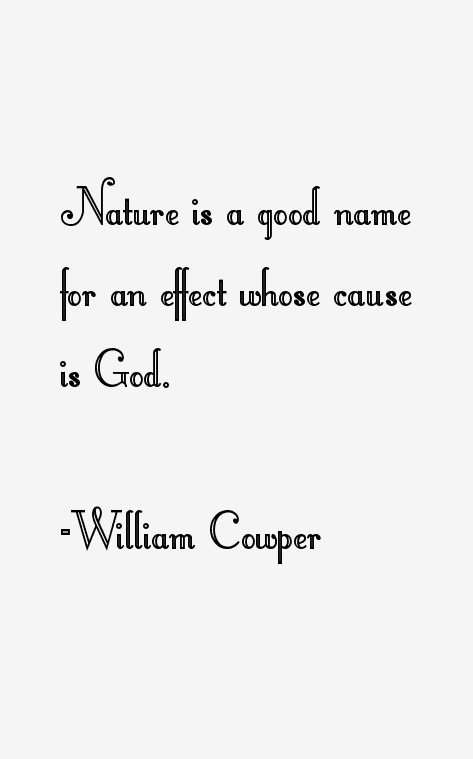 William Cowper Quotes