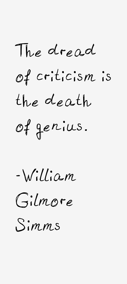 William Gilmore Simms Quotes