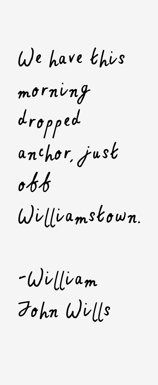 William John Wills Quotes