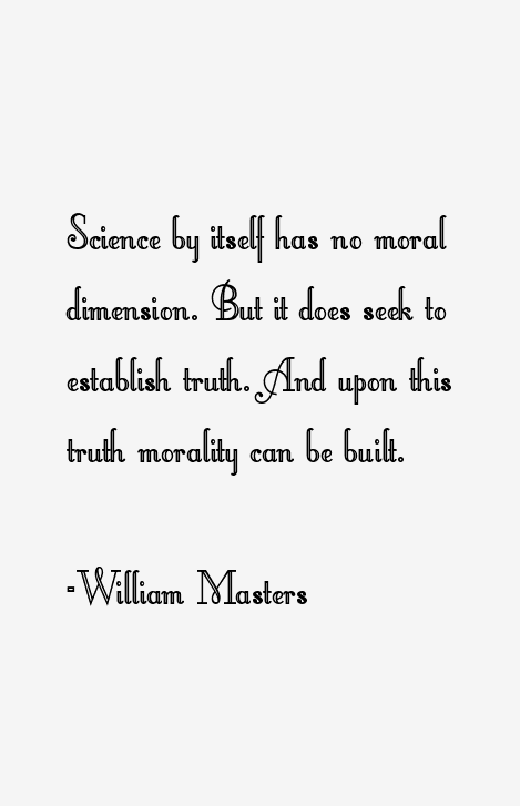 William Masters Quotes