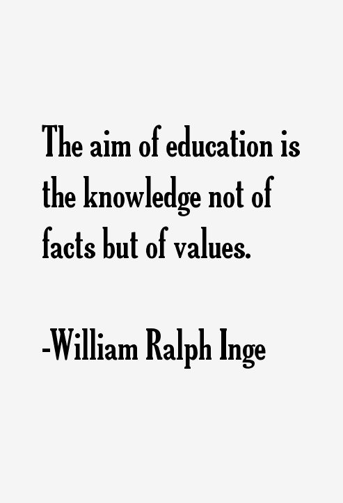 William Ralph Inge Quotes