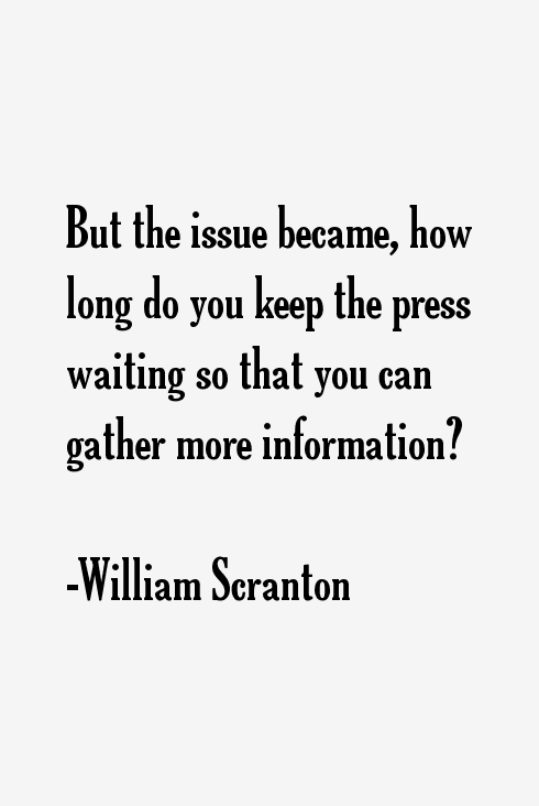 William Scranton Quotes
