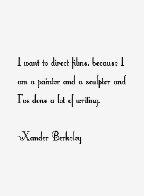 Xander Berkeley Quotes