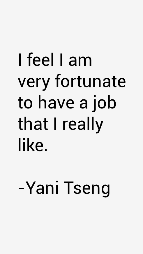 Yani Tseng Quotes