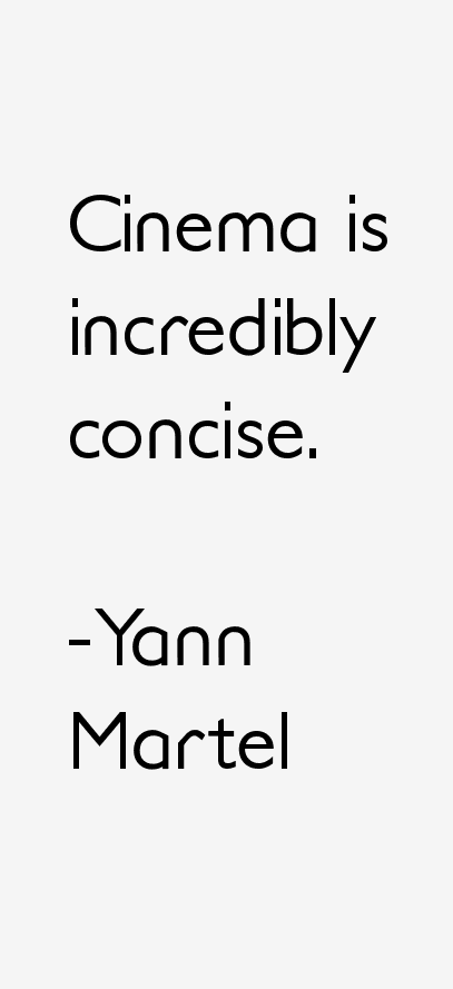 Yann Martel Quotes