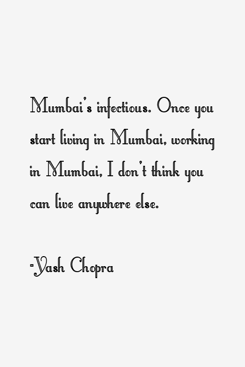 Yash Chopra Quotes