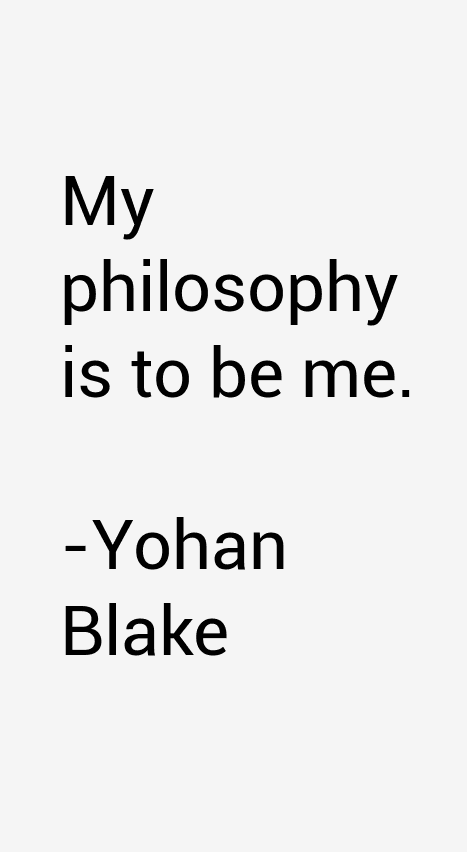 Yohan Blake Quotes