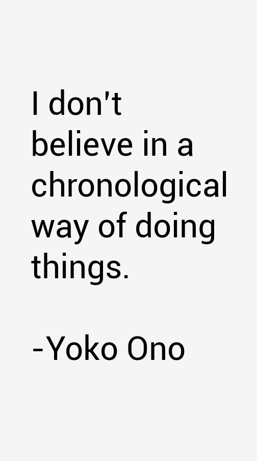 Yoko Ono Quotes