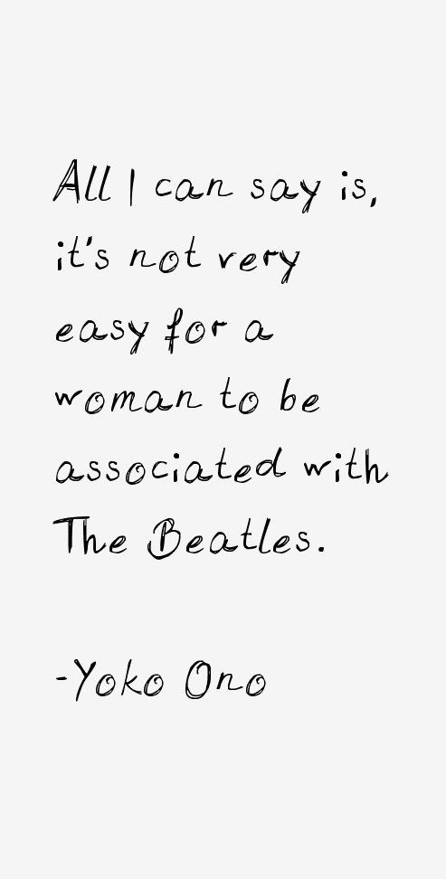 Yoko Ono Quotes