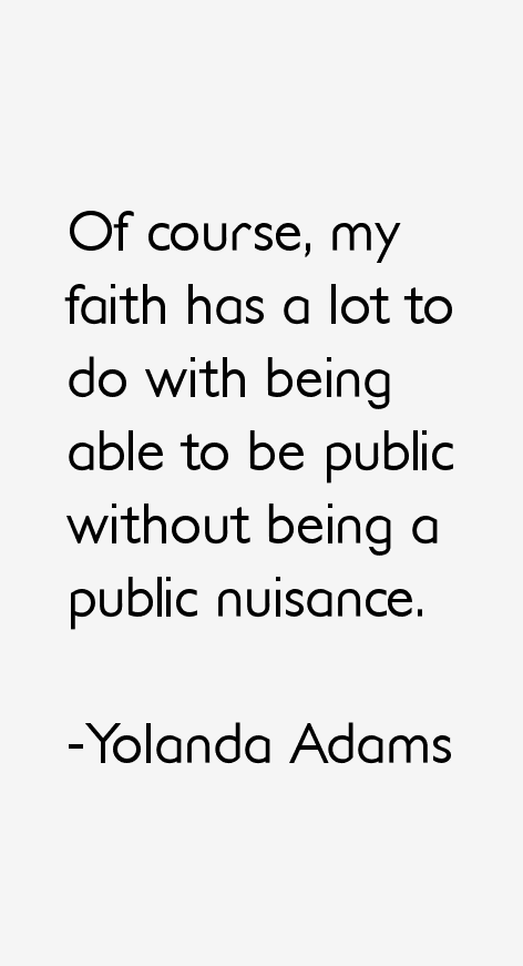 Yolanda Adams Quotes