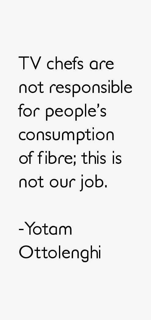 Yotam Ottolenghi Quotes