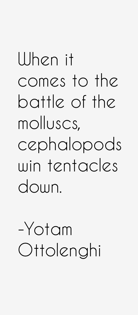 Yotam Ottolenghi Quotes