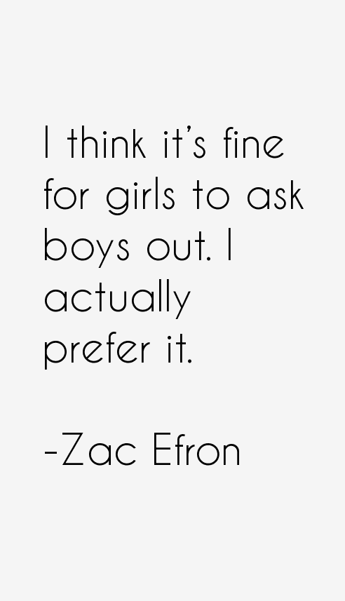 Zac Efron Quotes