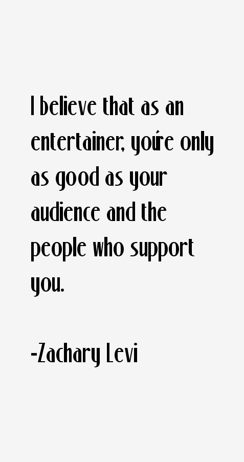 Zachary Levi Quotes