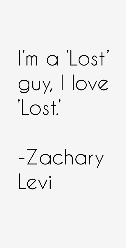 Zachary Levi Quotes