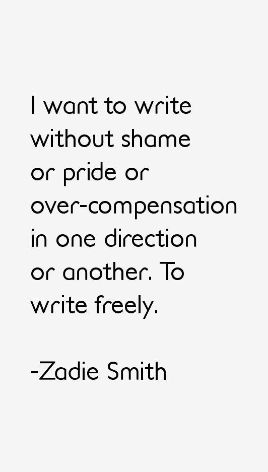 Zadie Smith Quotes