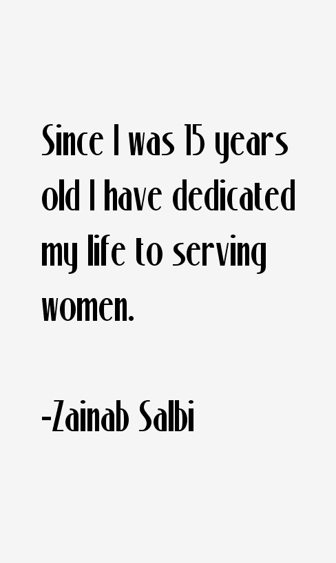 Zainab Salbi Quotes