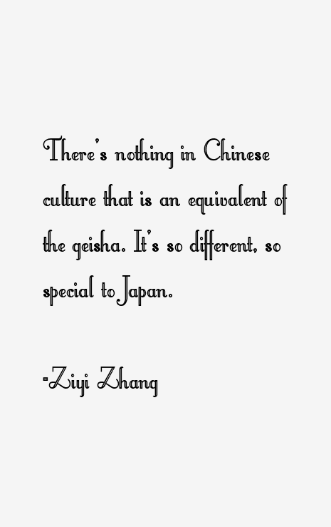 Ziyi Zhang Quotes