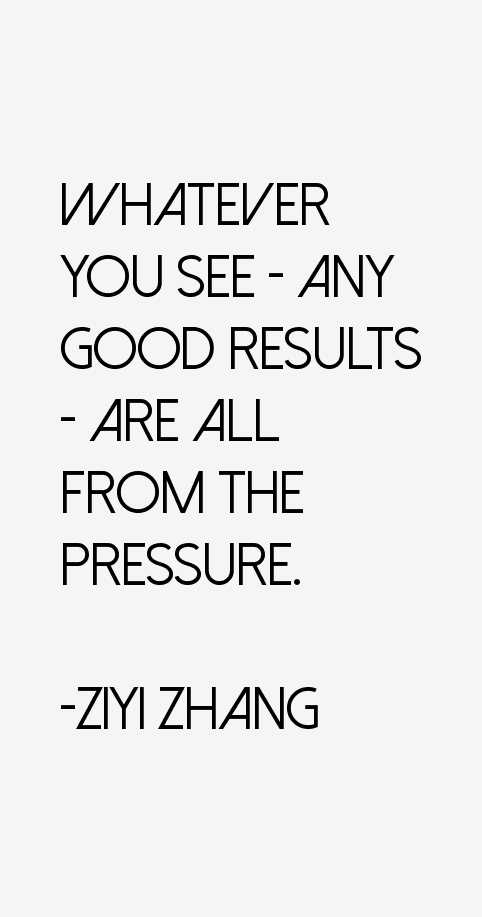 Ziyi Zhang Quotes