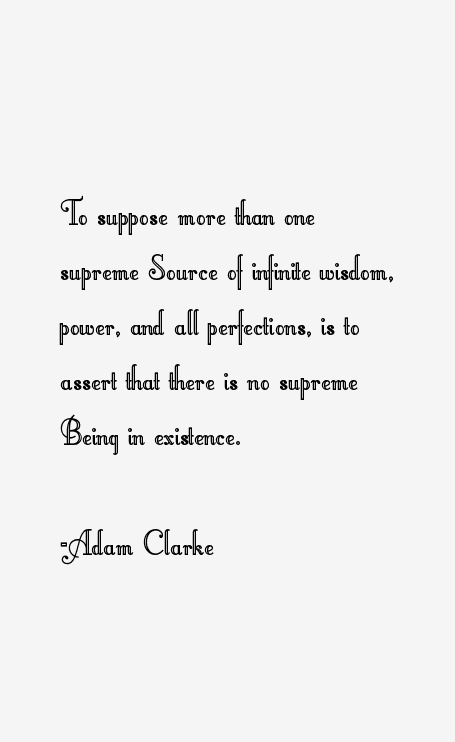 Adam Clarke Quotes