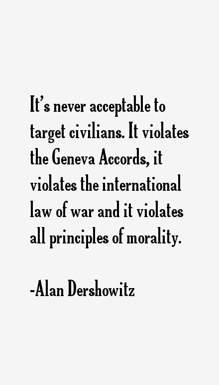Alan Dershowitz Quotes