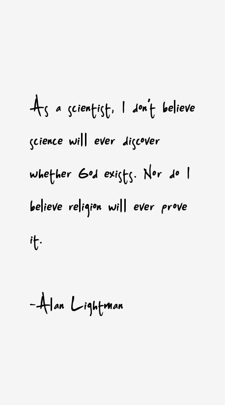 Alan Lightman Quotes