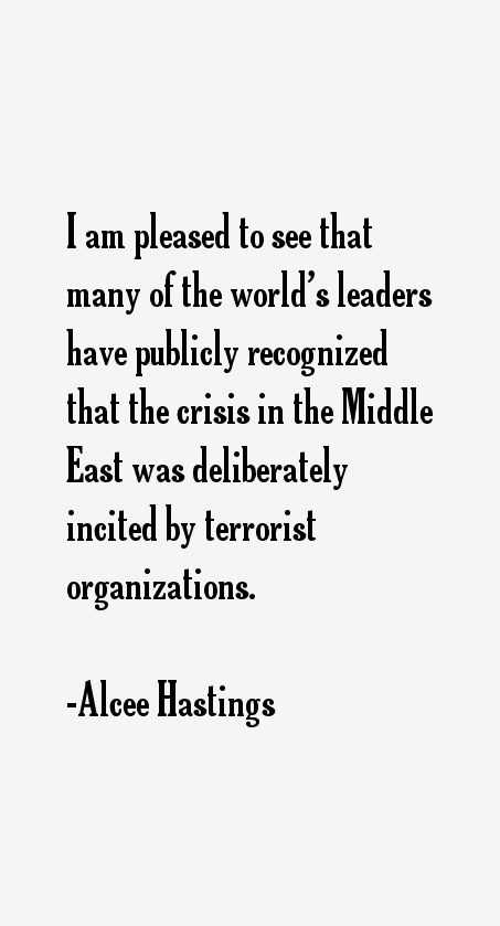 Alcee Hastings Quotes