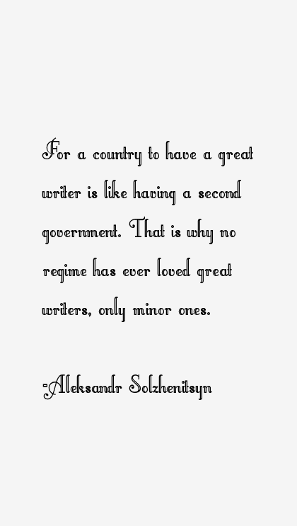 Aleksandr Solzhenitsyn Quotes