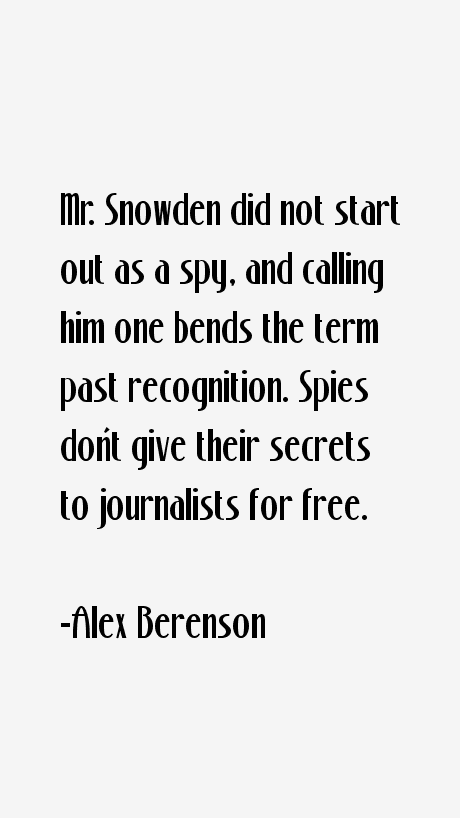 Alex Berenson Quotes