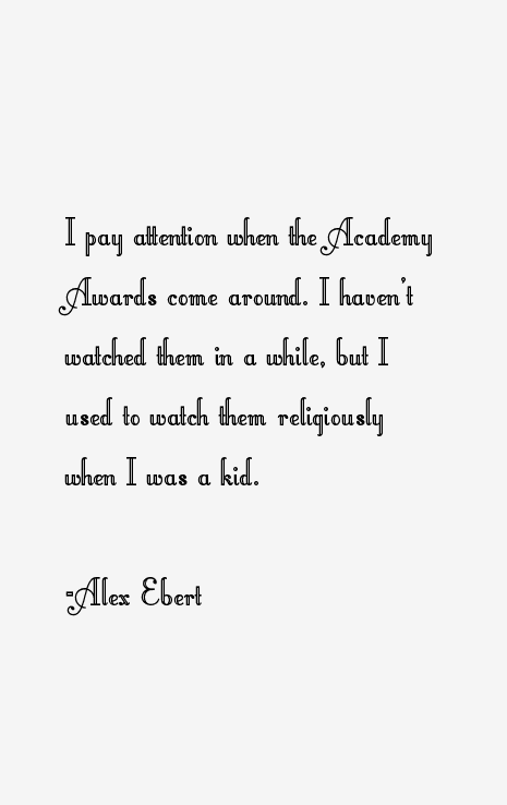 Alex Ebert Quotes