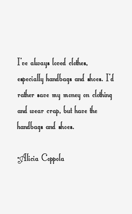 Alicia Coppola Quotes