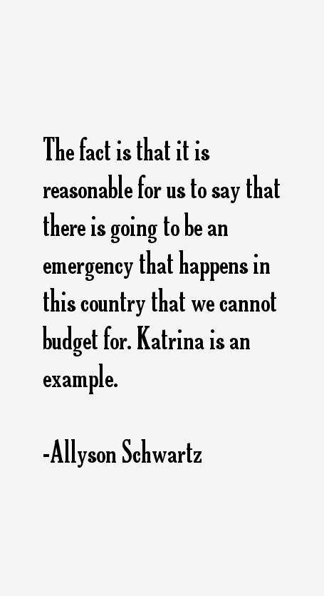 Allyson Schwartz Quotes