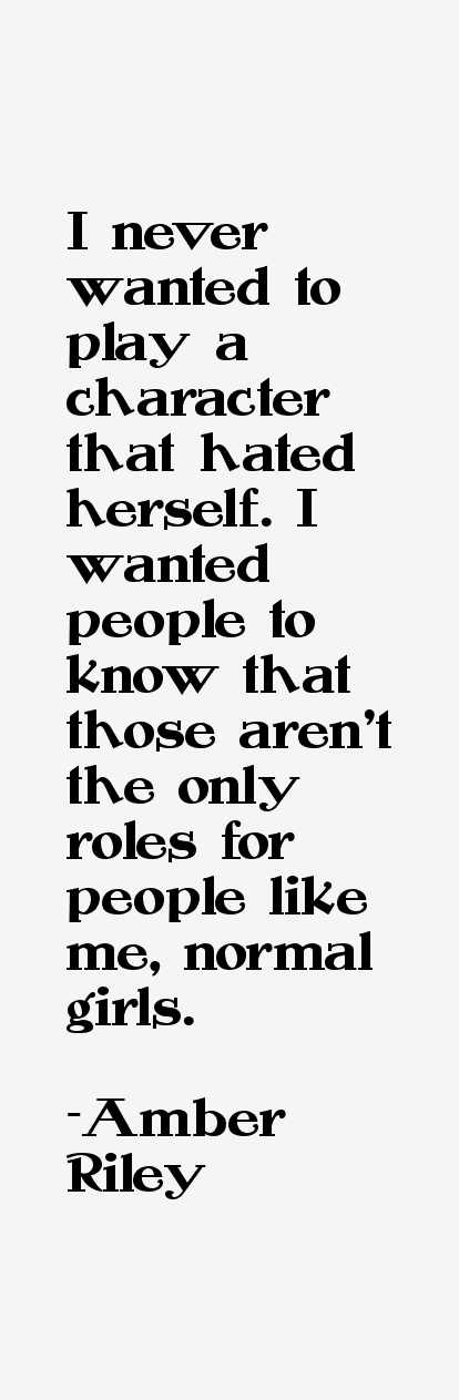 Amber Riley Quotes