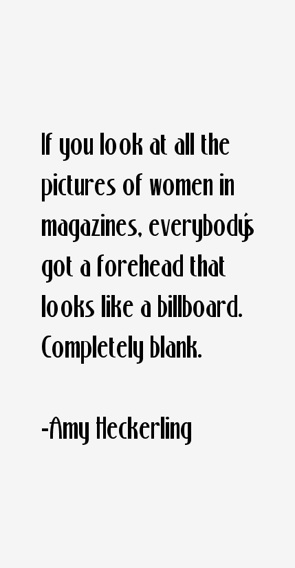Amy Heckerling Quotes